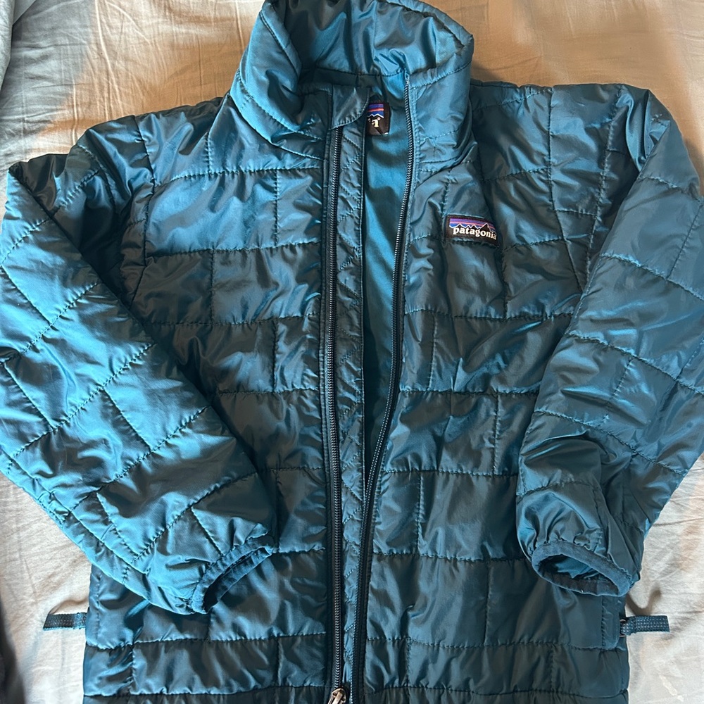 Patagonia Blue Quilted Jacket